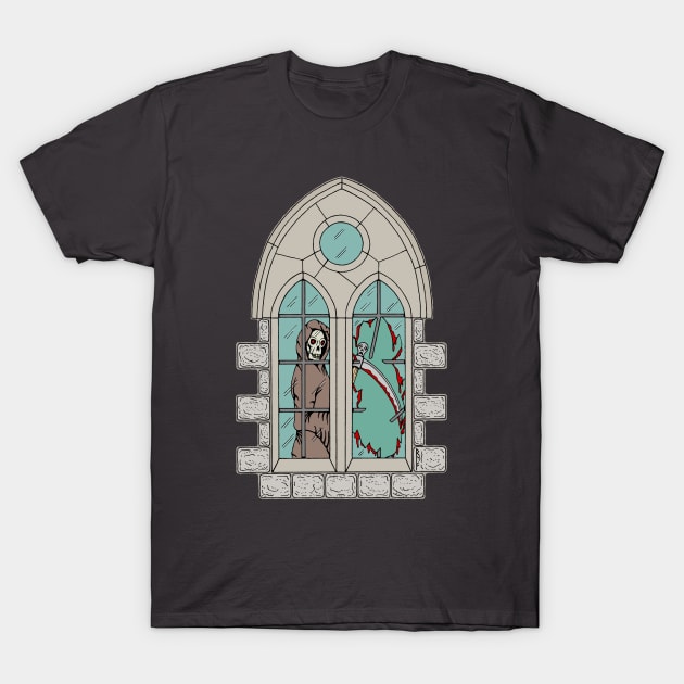 Gothic Window 2021 T-Shirt by AzureLionProductions